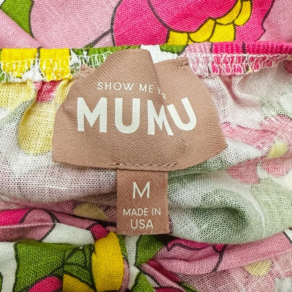 Show Me Your Mumu Cathy Maxi Dress in Fresh Floral - Picture 12 of 13